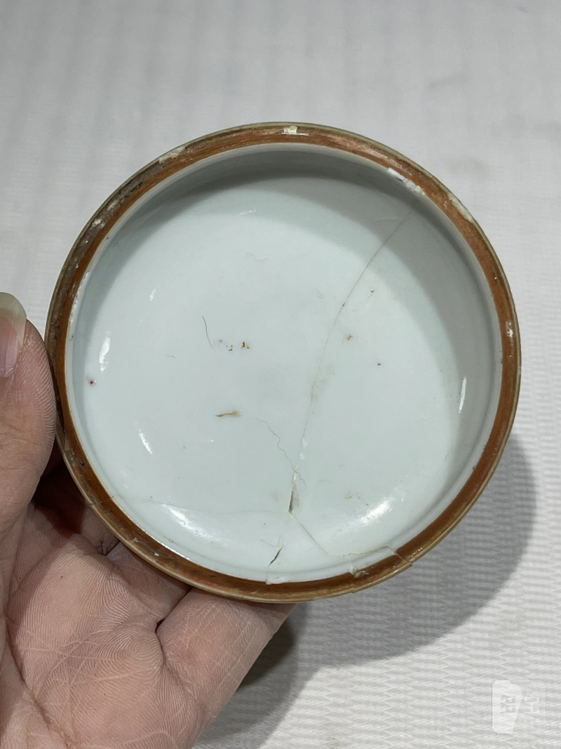 清代 粉彩文房瓷器一组十二件 - 图17